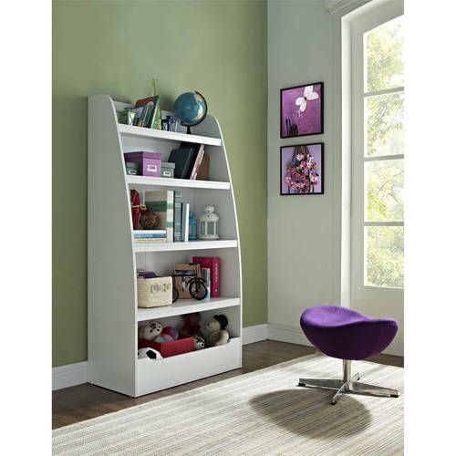 Photo 1 of Ameriwood Home Hazel Kids' 4 Shelf Bookcase, White
