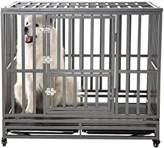 Photo 1 of  Heavy Duty Dog Crate Strong Metal Pet Kennel