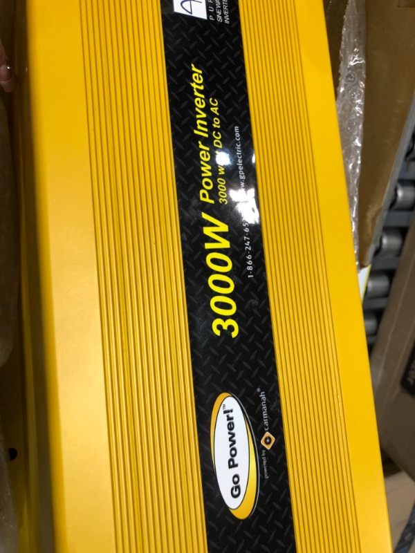 Photo 1 of 3000 watt inverter dc to ac