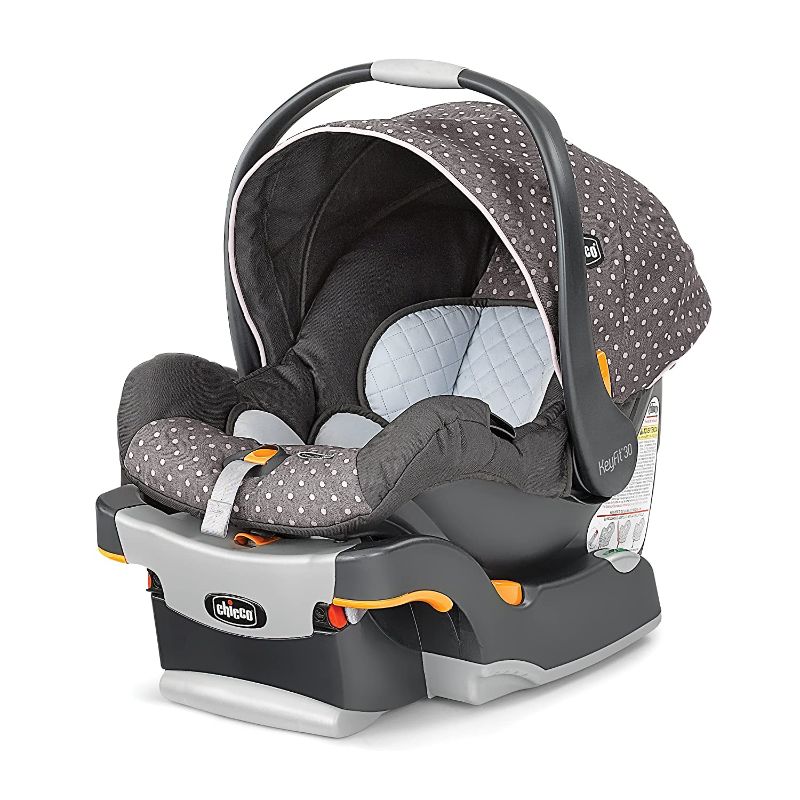 Photo 1 of Chicco Keyfit Infant Car Seat and Base with Car Seat, Lilla
