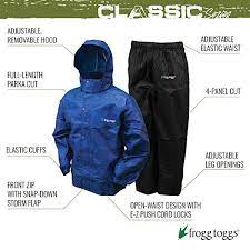 Photo 1 of FROGG TOGGS Men's Classic All-Sport Waterproof Breathable Rain Suit
