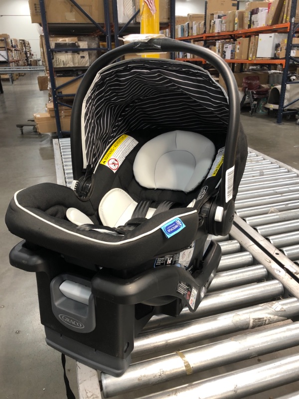 Photo 2 of Graco SnugRide 35 Lite LX Infant Car Seat, Studio
