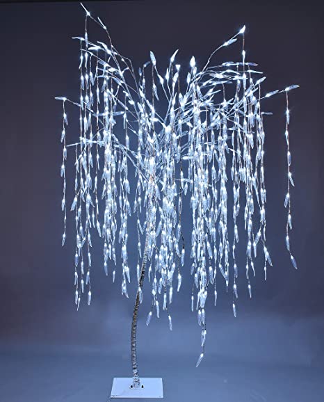 Photo 1 of 7FT LED WILLOW TREE WITH TRANSPARENT LEAVES