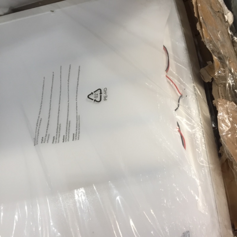 Photo 1 of *Damaged*
*For parts only*
2x4 FT White LED Flat Panel 