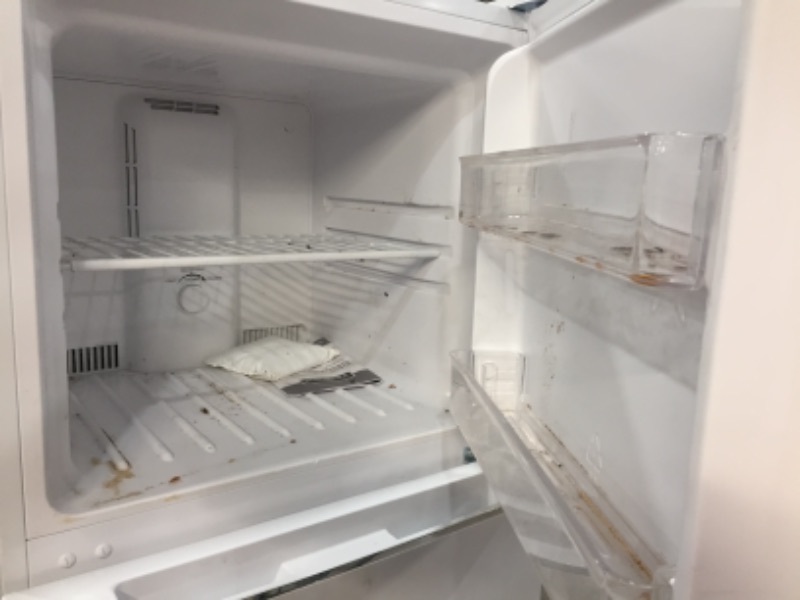 Photo 8 of *Growing mold inside* *For parts only* *Damage shown in pictures*
10.1 cu. ft. Top Freezer Refrigerator in White
