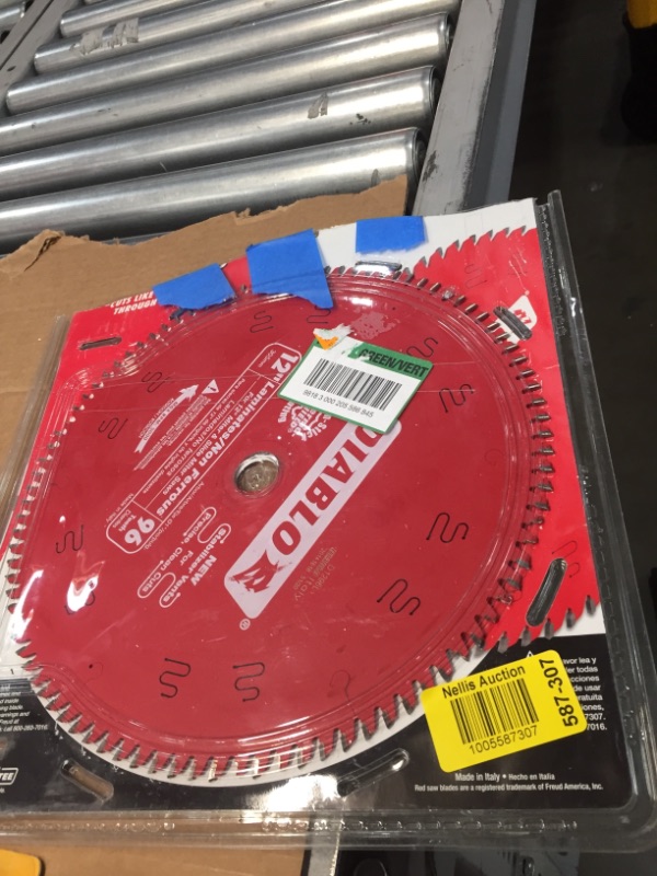 Photo 2 of 12 in. x 96-Tooth Laminate/Aluminum/Plastics Circular Saw Blade
