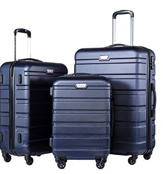 Photo 1 of (slightly different from stock photo)
COOLIFE Luggage 3 Piece Set Suitcase Spinner Hardshell Lightweight 
