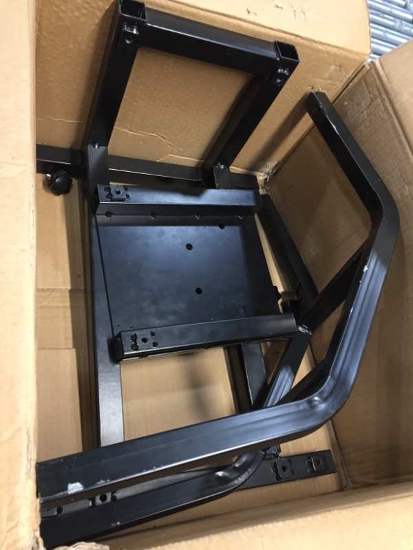 Photo 2 of **INCOMPLETE**
Oswerpon Racing Wheel Stand Fit for Logitech G25, G27, G29, G920 Steering Wheel Stand Height Adjustable Racing Simulator Gaming Stand - Wheel and Pedals Not Included
