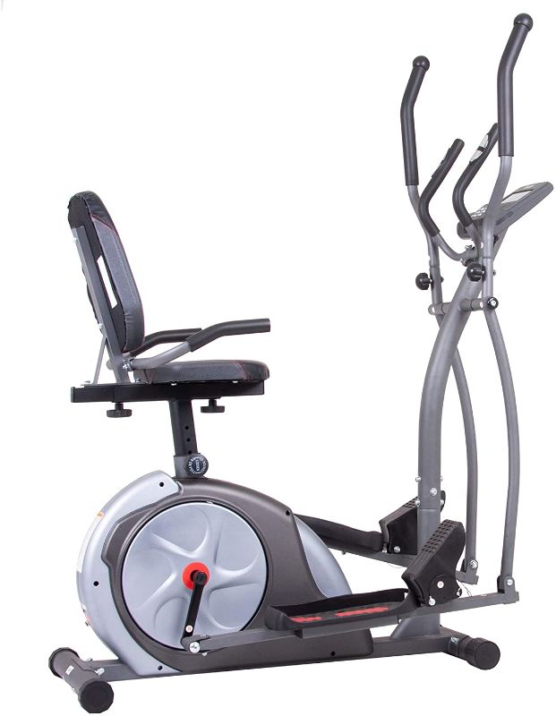 Photo 1 of **INCOMPLETE**
Body Rider, 3-in-1 Trio Trainer Workout Machine, Black, Gray, Silver, and Red
