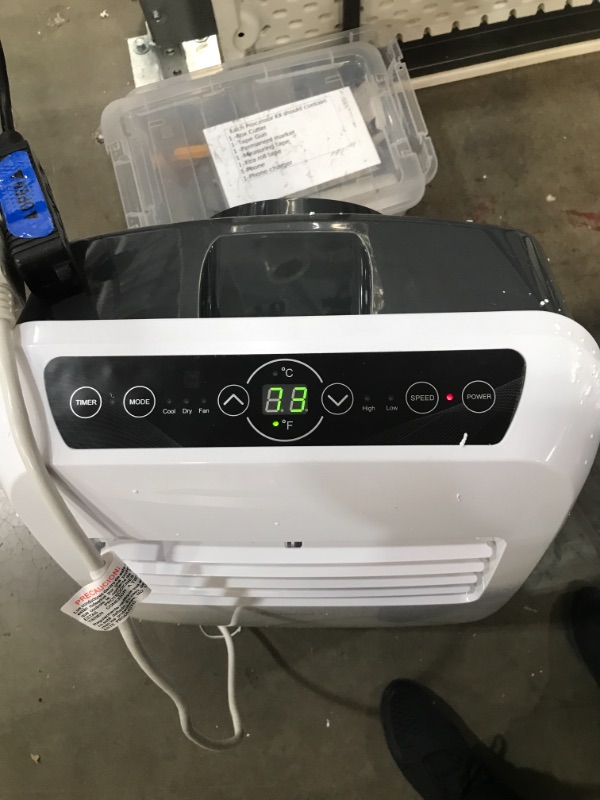 Photo 2 of 3-in-1 Portable Air Conditioner with Built-in Dehumidifier Function,Fan Mode, Remote Control, Complete Window Mount Exhaust Kit
