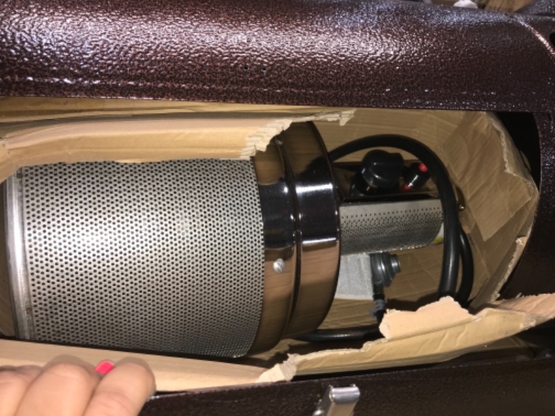 Photo 1 of 48,000 BTU Hammered Bronze Propane Patio Heater