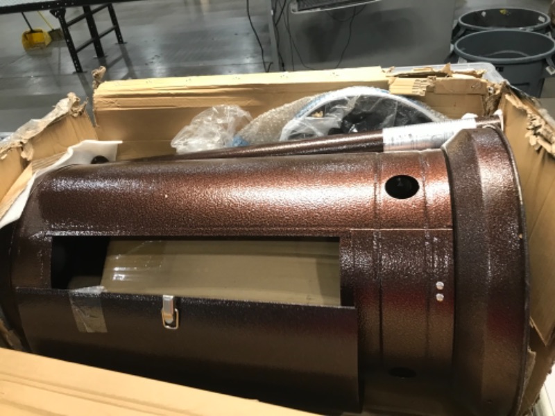 Photo 1 of 48,000 BTU Hammered Bronze Propane Patio Heater