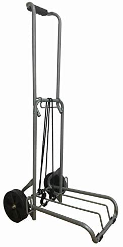 Photo 1 of Mount Plus A7 Premium Folding Lightweight Luggage Cart | 110lb Weight Capacity | Heavy Duty Collapsible and Portable Fold Up Dolly for Travel, Moving and Office Use