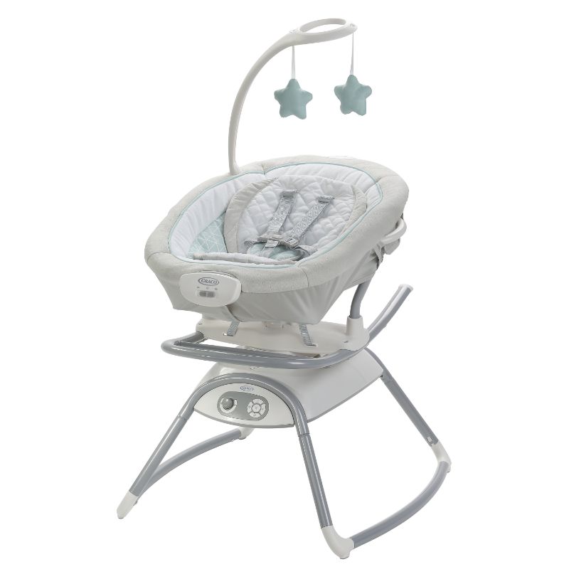 Photo 1 of Graco Duet Glide Gliding Baby Swing with Portable Rocker, Winfield