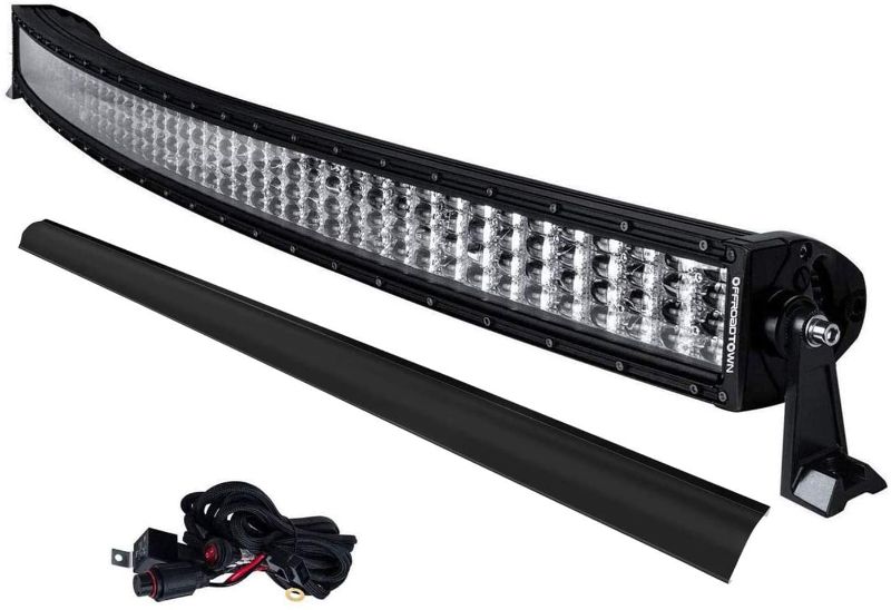 Photo 1 of 50 inch Curved Light Bar, OFFROADTOWN 768W Quad Row Off Road LED Lights Driving Light Fog Lights for Trucks SUV UTE ATV UTV