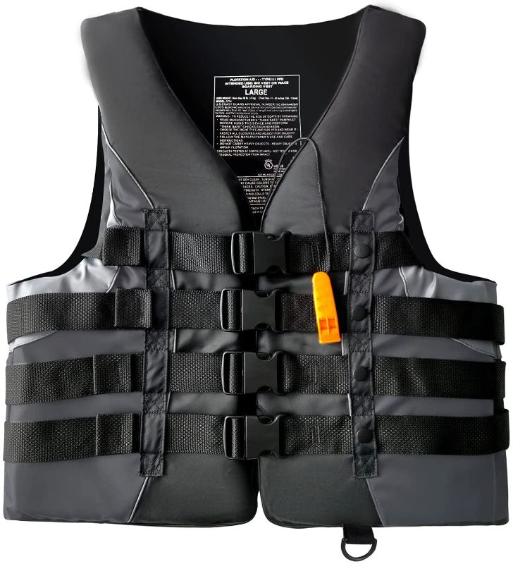 Photo 1 of Leader Accessories Adult Universal USCG Approved Vest Large