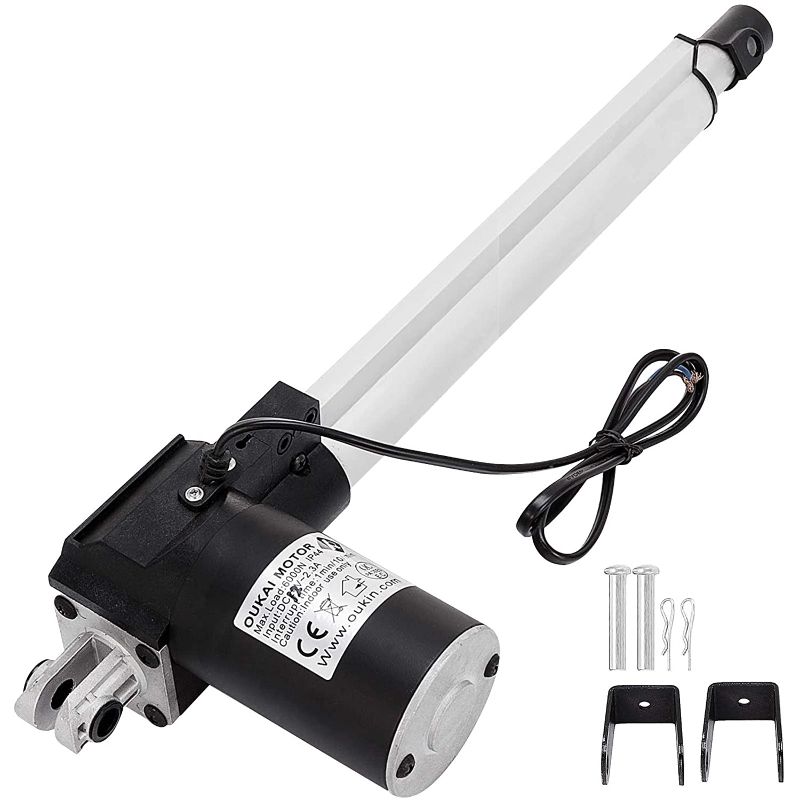 Photo 1 of INCOMPLETE**
Happybuy 12 Inch Stroke Electric Actuators DC 12V with Mounting Bracket Heavy Duty 6000N/1320LB Actuators for Recliner TV Table Lift Massage Bed Electric Sofa