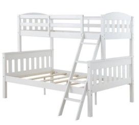 Photo 1 of  Twin over Full Bunk Bed in White