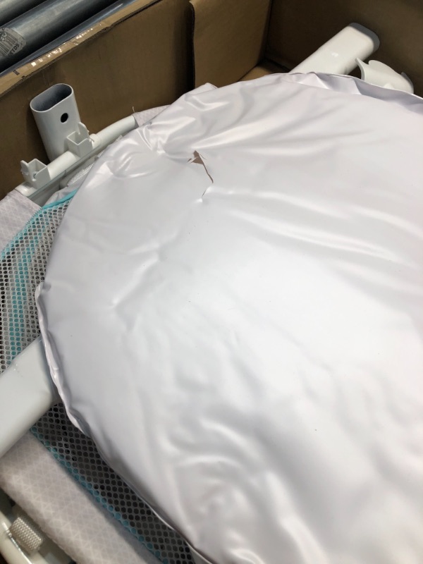 Photo 1 of Fisher-Price Soothing Motions Bassinet Pacific Pebble, Baby Bassinet with Soothing Lights, Music, Vibrations, and Motion
