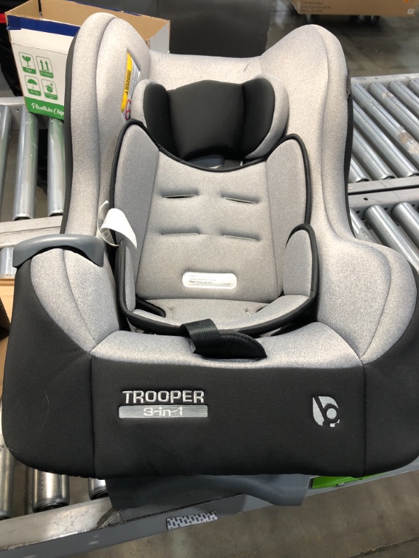 Photo 2 of Baby Trend Trooper 3-in-1 Convertible Car Seat, Moondust (CV01C87B)
