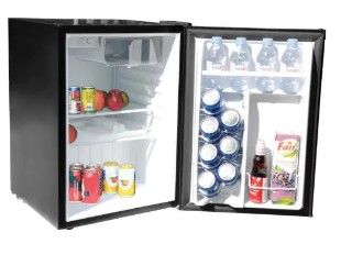 Photo 1 of 2.6 cu. ft. Mini Fridge in Black, ENERGY STAR
