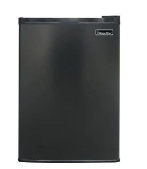 Photo 1 of 2.6 cu. ft. Mini Fridge in Black, ENERGY STAR
