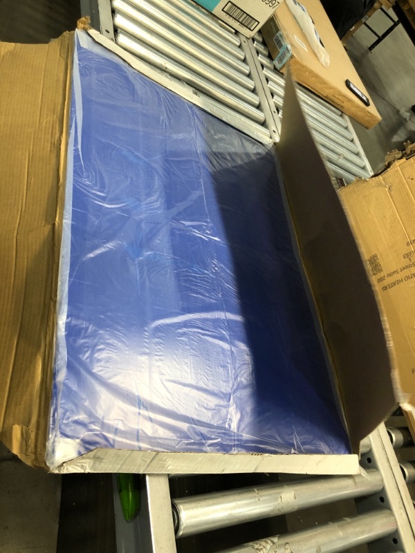 Photo 2 of 24" x 36" Blue Adhesive Mats (5 Mats) - Sticky Mat for Laboratories, Homes, Construction Sites, and More - Remove Dust and Dirt from Shoes and Equipment Wheels
