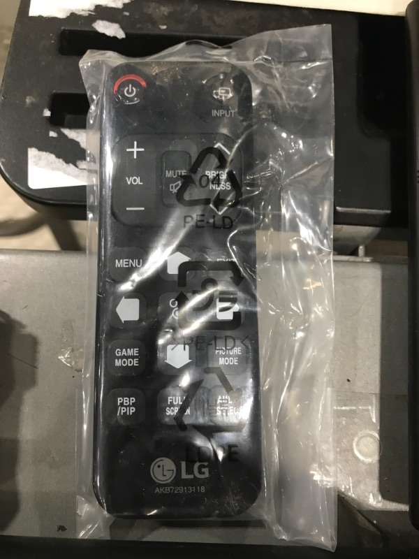 Photo 2 of LG AKB72913118 Monitor Remote Control
