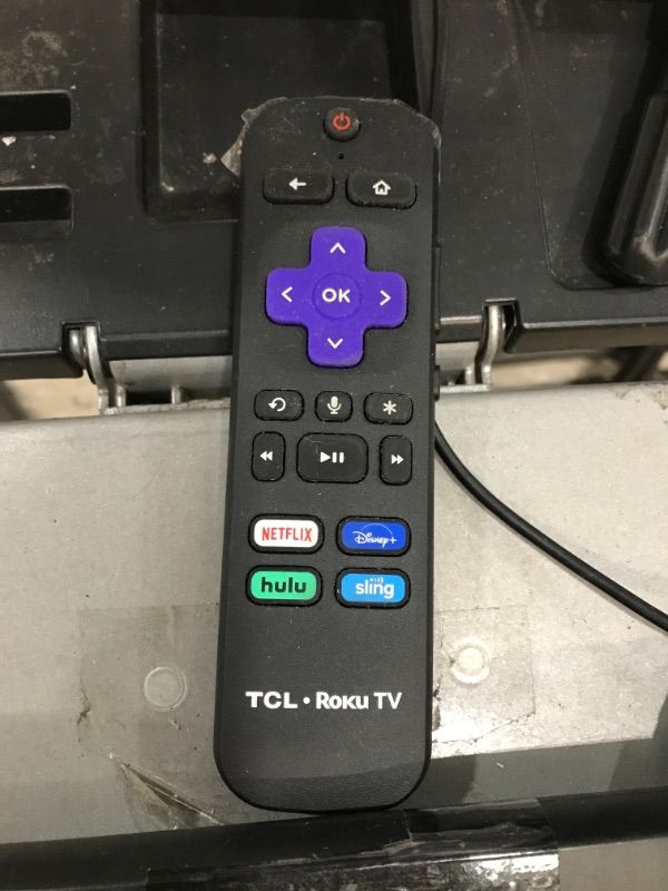 Photo 2 of New RC280 Remote Control with NETFLIX DISNEY+ HULU SLING shortkeys for TCL Roku TV 55S425 49S403 55S525 49S325
