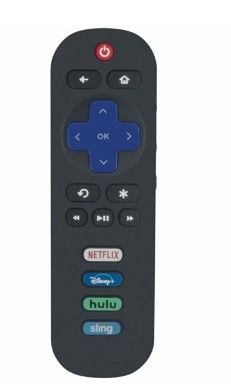 Photo 1 of New RC280 Remote Control with NETFLIX DISNEY+ HULU SLING shortkeys for TCL Roku TV 55S425 49S403 55S525 49S325
