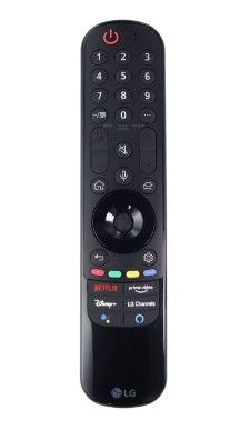 Photo 1 of LG Magic Remote (MR21GA) with Netflix/Prime Keys for Select LG TVs - Blk GRADE A 
