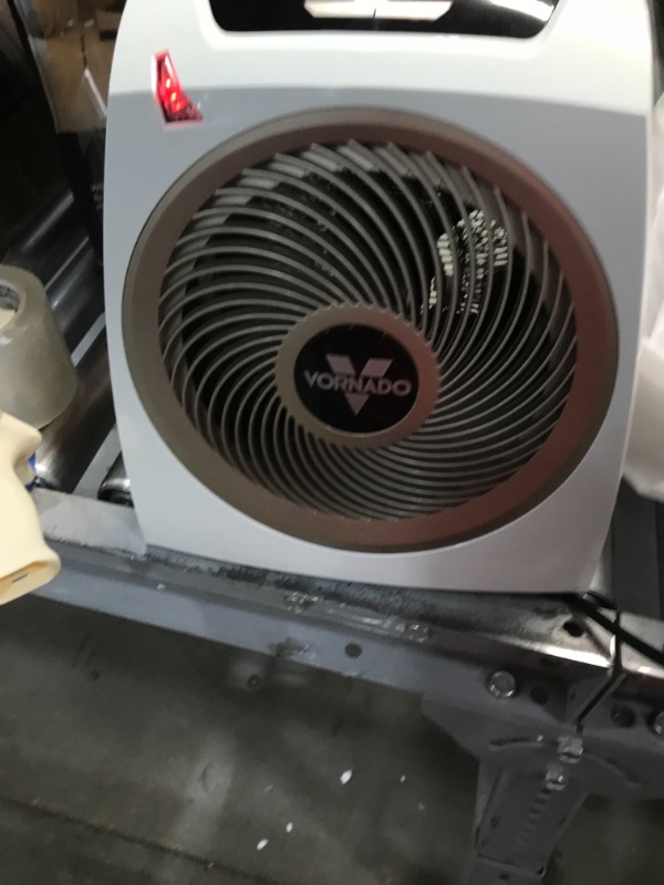 Photo 1 of Vornado AVH10 Vortex Heater with Auto Climate Control, 2 Heat Settings, Fan Only Option, Digital Display, Advanced Safety Features, Whole Room, White

