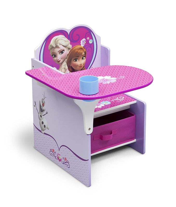 Photo 1 of Delta Children Chair Desk With Stroage Bin, Disney Frozen
