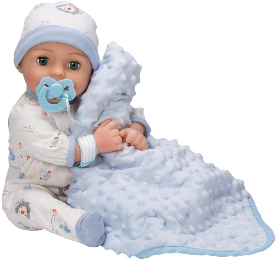 Photo 1 of Adora Adoption Baby Boy Handsome - 16 inch Realistic Newborn Baby Doll with Doll Accessories and Certificate of Adoption

