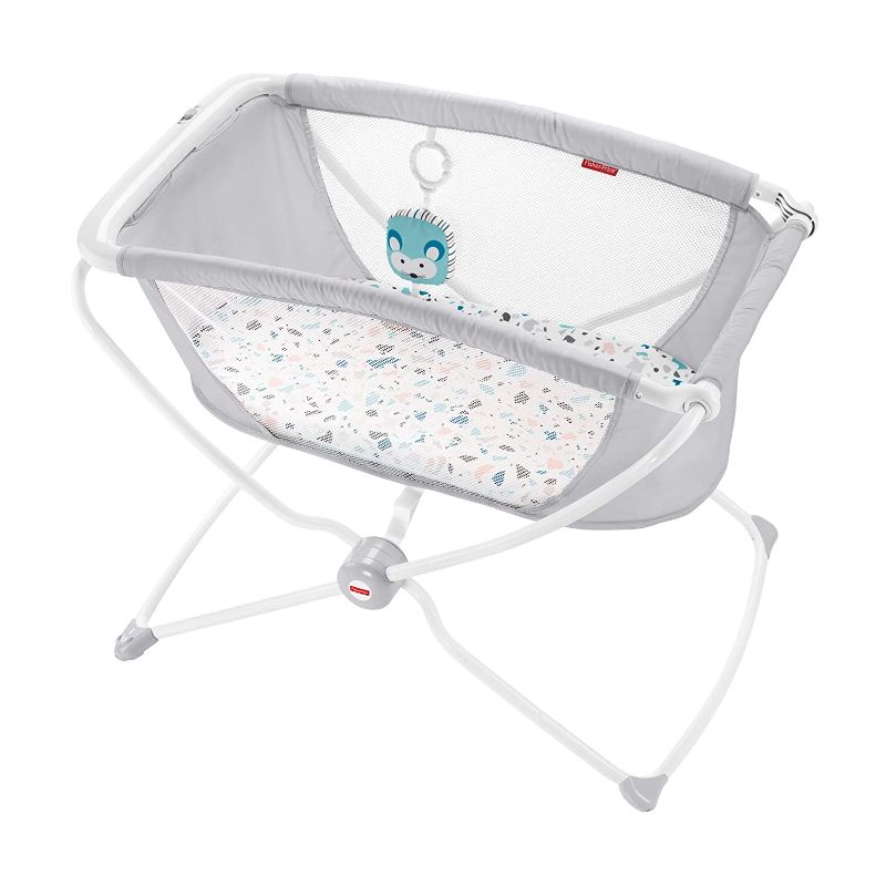 Photo 1 of Fisher-Price GNW36 Rock with Me Bassinet - Ocean Sands