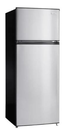 Photo 1 of Vissani
7.1 cu. ft. Top Freezer Refrigerator in Stainless Steel Look