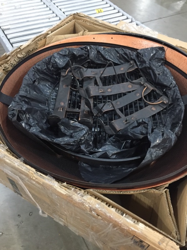 Photo 3 of *Item is missing all hardware*
Zhejiang YAYI Metal Technology FT-116 34 in. Cauldron Cast Iron Fire Pit
