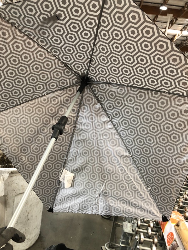 Photo 3 of *USED*
Sport-brella Versa-Brella SPF 50+ Adjustable Umbrella with Universal CLAMP, Regular, Black/White