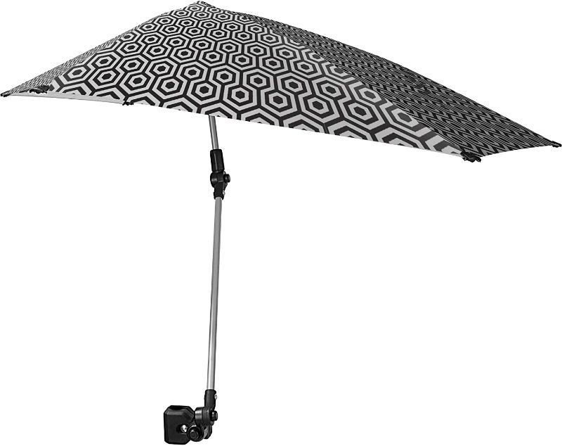 Photo 1 of *USED*
Sport-brella Versa-Brella SPF 50+ Adjustable Umbrella with Universal CLAMP, Regular, Black/White