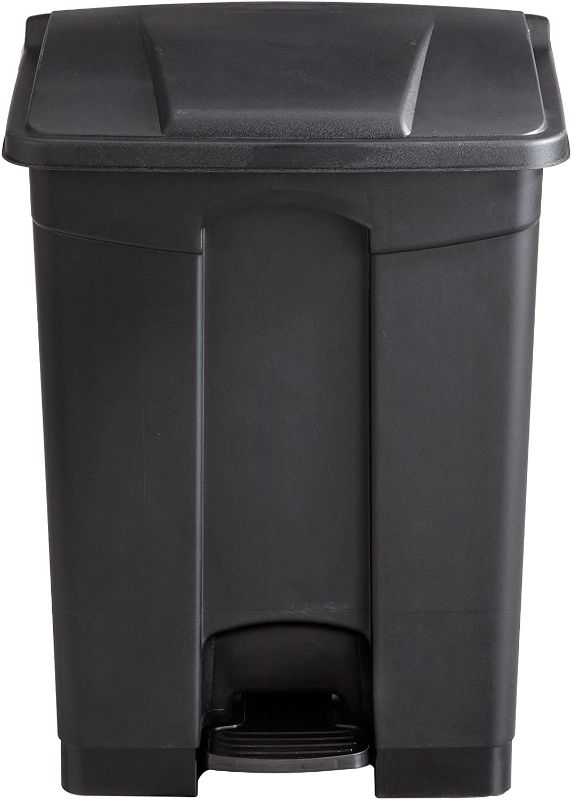 Photo 1 of *NOT EXACT stock picture, USE for reference* 
*MISSING lid* 
Plastic Step-On Trash Can