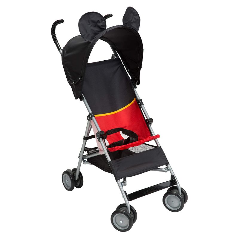 Photo 1 of *MISSING a wheel and canopy/ cover piece* 
Disney 3D Canopy Umbrella Stroller - Mickey Mouse