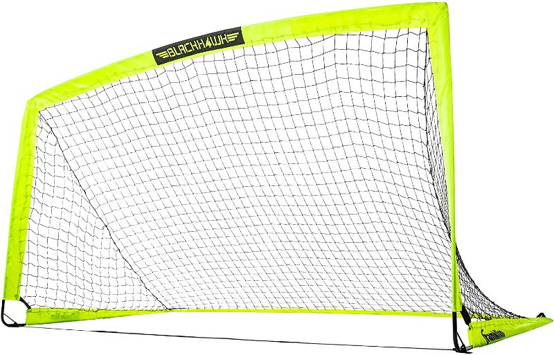 Photo 1 of *USED*
*UNKNOWN size*
Franklin Sports Portable Soccer Goal - Blackhawk Pop-Up Folding Soccer Net
