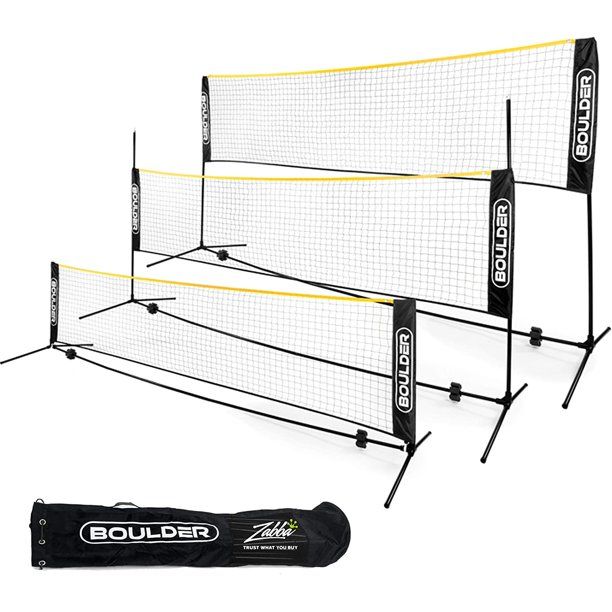 Photo 1 of *UNKNOWN size*
Boulder Adjustable Volleyball/Badminton Net - (Black/Yellow)
