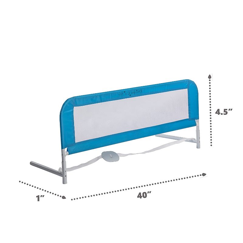 Photo 1 of *SEE last pictures for damage*
Dream On Me Adjustable Bed Rail, Blue