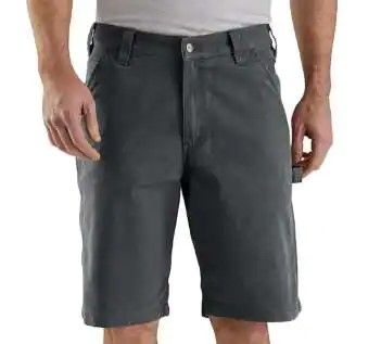 Photo 1 of *dirty from shipping* 
RUGGED FLEX® RELAXED FIT CANVAS UTILITY WORK SHORT, Regular W36
