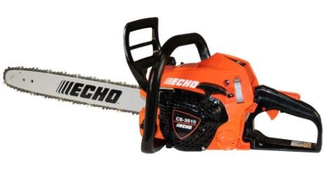 Photo 1 of *USED*
*seems to be MISSING some piece, SEE last picture* 
ECHO 16 in. 34.4 cc Gas 2-Stroke Engine Chainsaw