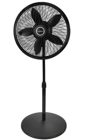 Photo 1 of *USED*
Lasko Cyclone Adjustable-Height 18 in. 3 Speed Black Oscillating Pedestal Fan