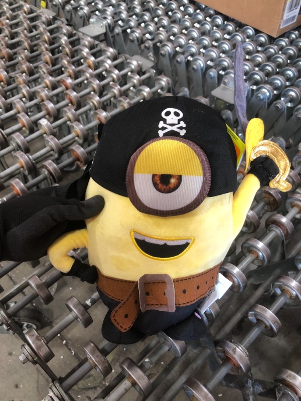 Photo 2 of Gemmy 12 in. Animated Eye Matie Minion Halloween Side Stepper