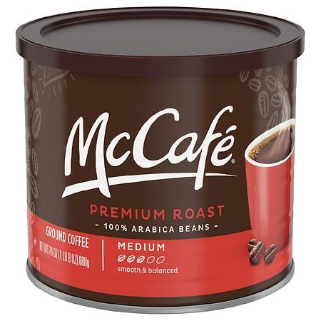 Photo 1 of *EXPIRES Dec 09 2021*
*MISSING 2 cans*
McCafe Premium Roast Ground Coffee - 24.0 Oz, 6 pk
