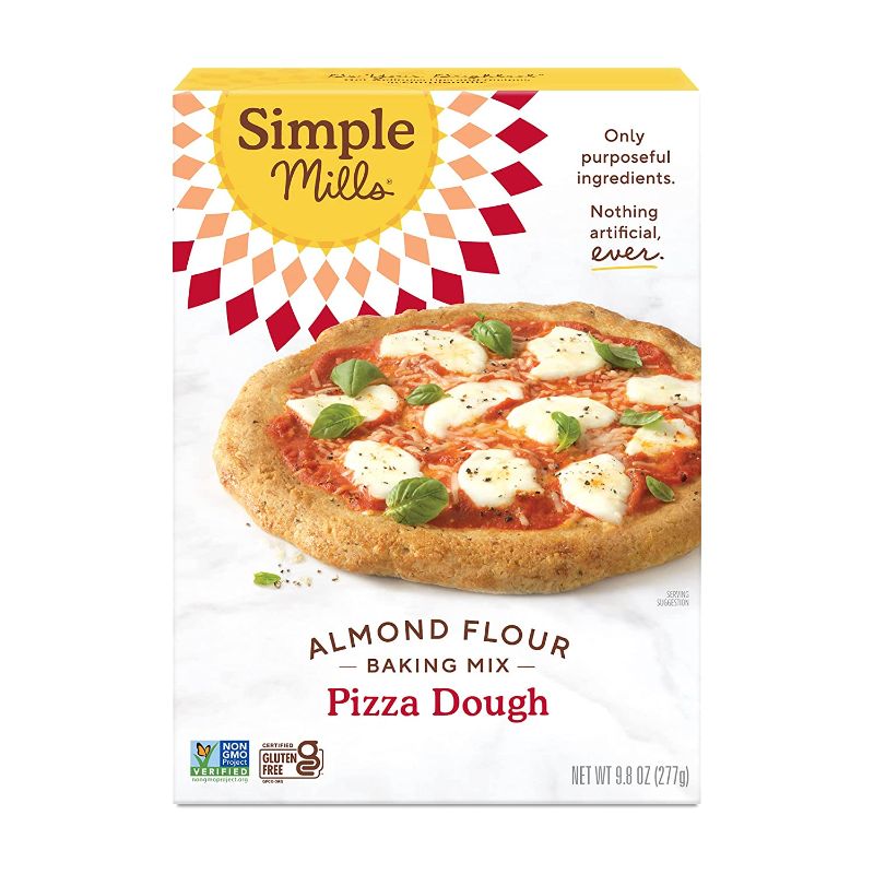 Photo 1 of *EXPIRES Nov 16 2021*
Simple Mills Almond Flour, Cauliflower Pizza Dough Mix, Gluten Free, Made with whole foods, (Packaging May Vary)
